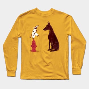 Karate Kat Long Sleeve T-Shirt